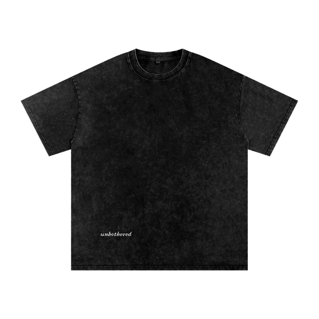 NO BARK ALL BITE ACID WASH  TEE